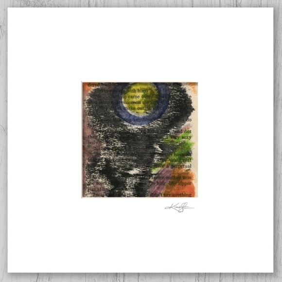 Encaustic Painting, Abstract Kathy Morton Stanion - Encaustic Abstraction 1 - Picture 1 of 2